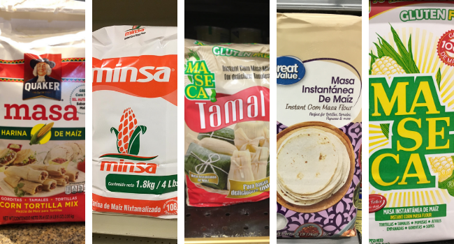 Photo: A sample of corn masa flour photos submitted for the #FindFolicAcid social media campaign.