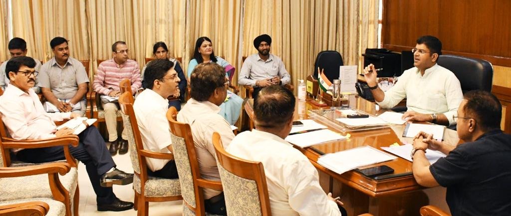 FFI team with Deputy Chief Minister of Haryana